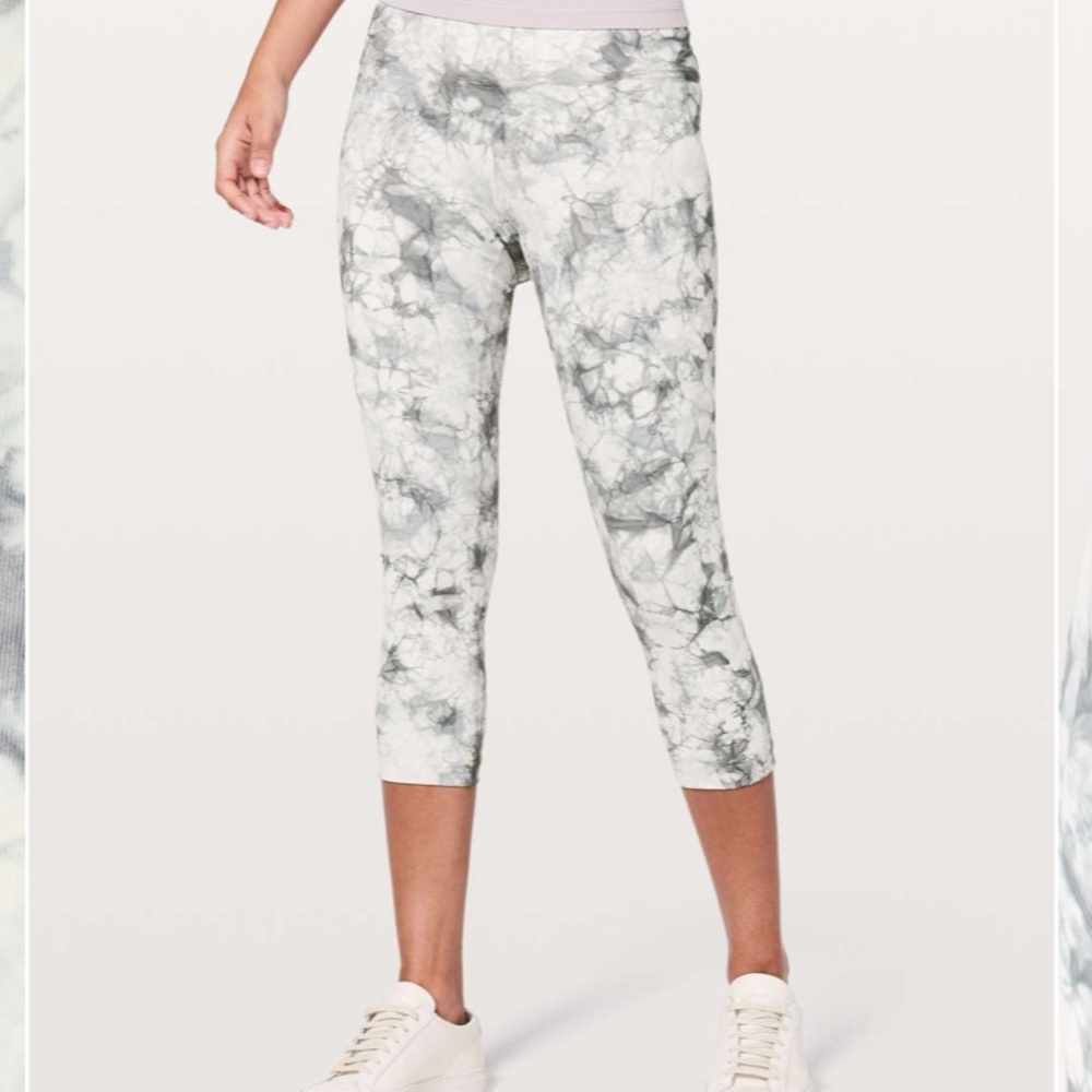 Lululemon Wunder Under High Rise Crop leggings